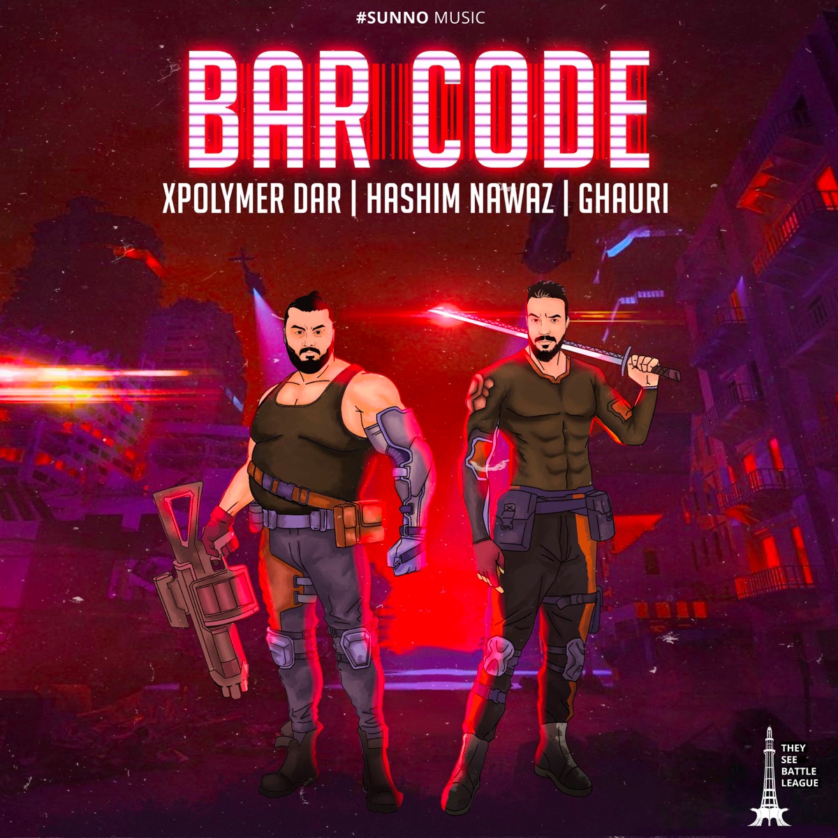 Bar Code - Single by Xpolymer Dar, Ghauri & Hashim Nawaz album cover