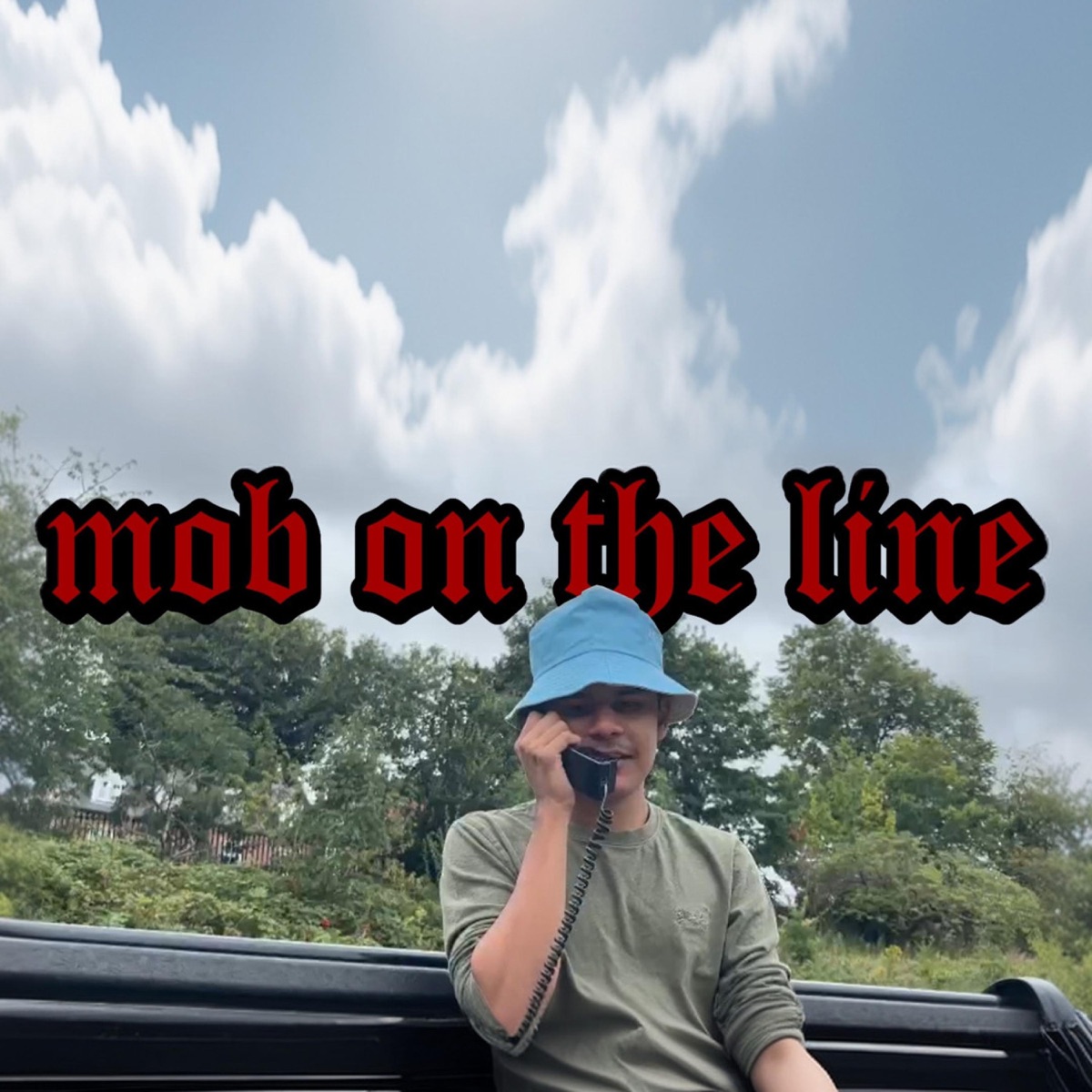 mob on the line (feat. MC clueless) - Single by litter bin album cover
