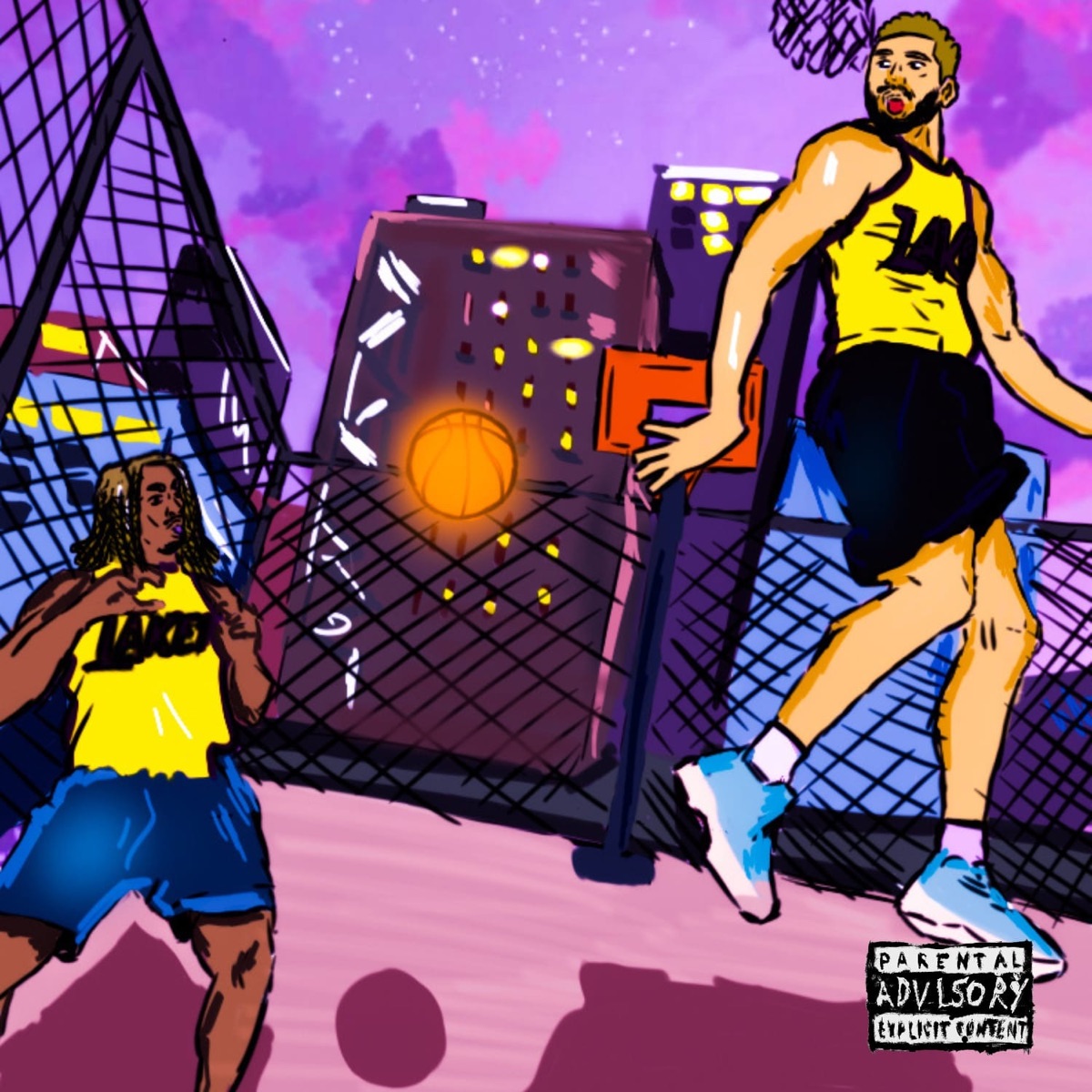 Kobe & Shaq - EP by GegeYRN & Notorious Crime album cover