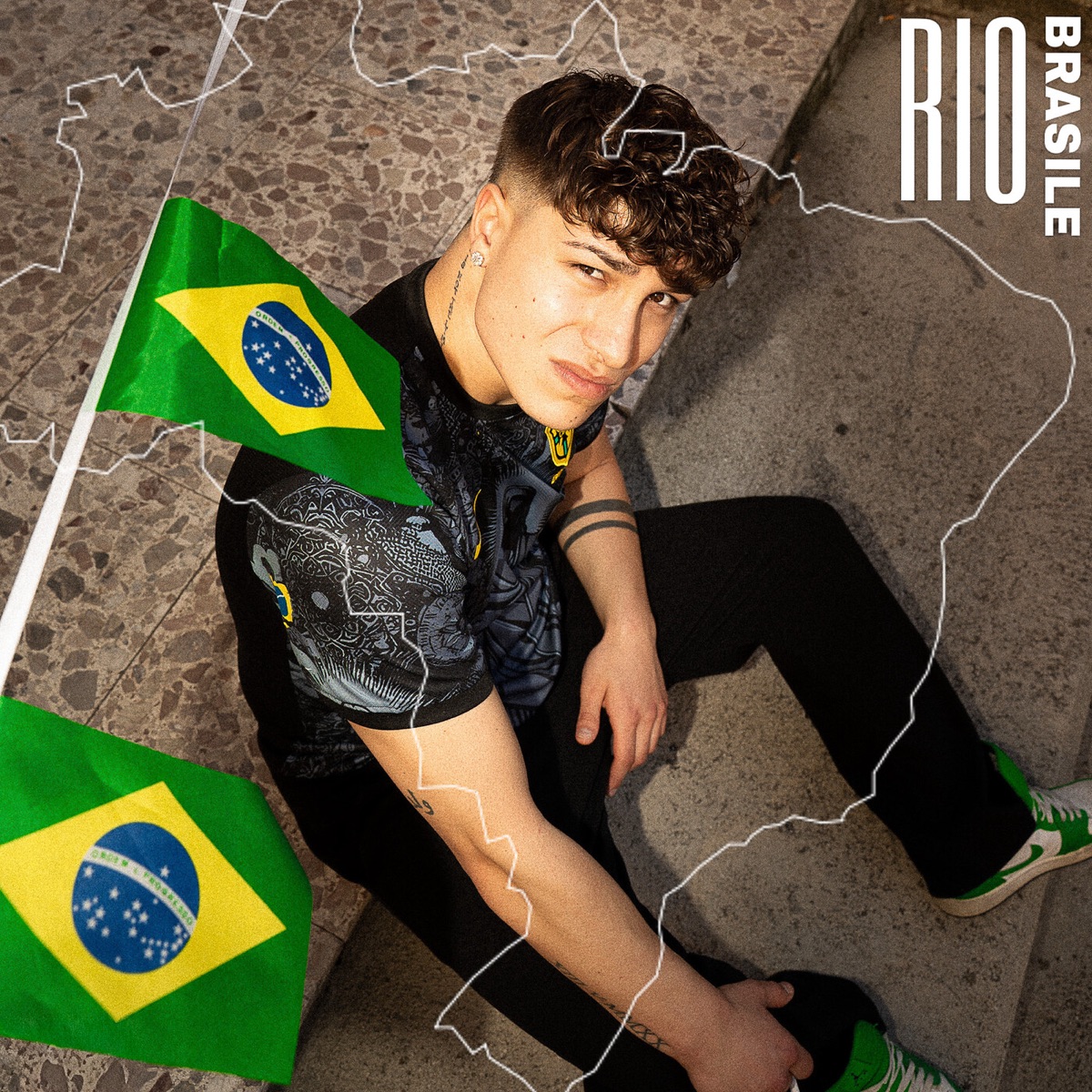 Rio (Brasile) [feat. Seizinho] - Single by MINCIO & Volta album cover