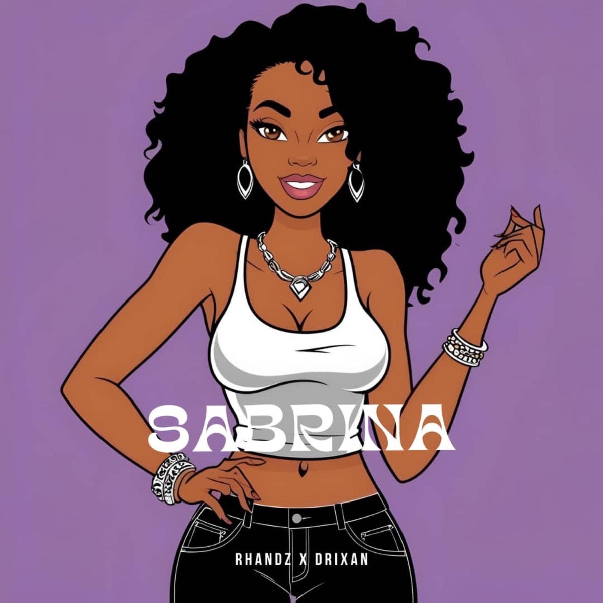 Sabrina (feat. Drixan) - Single by Rhandz album cover