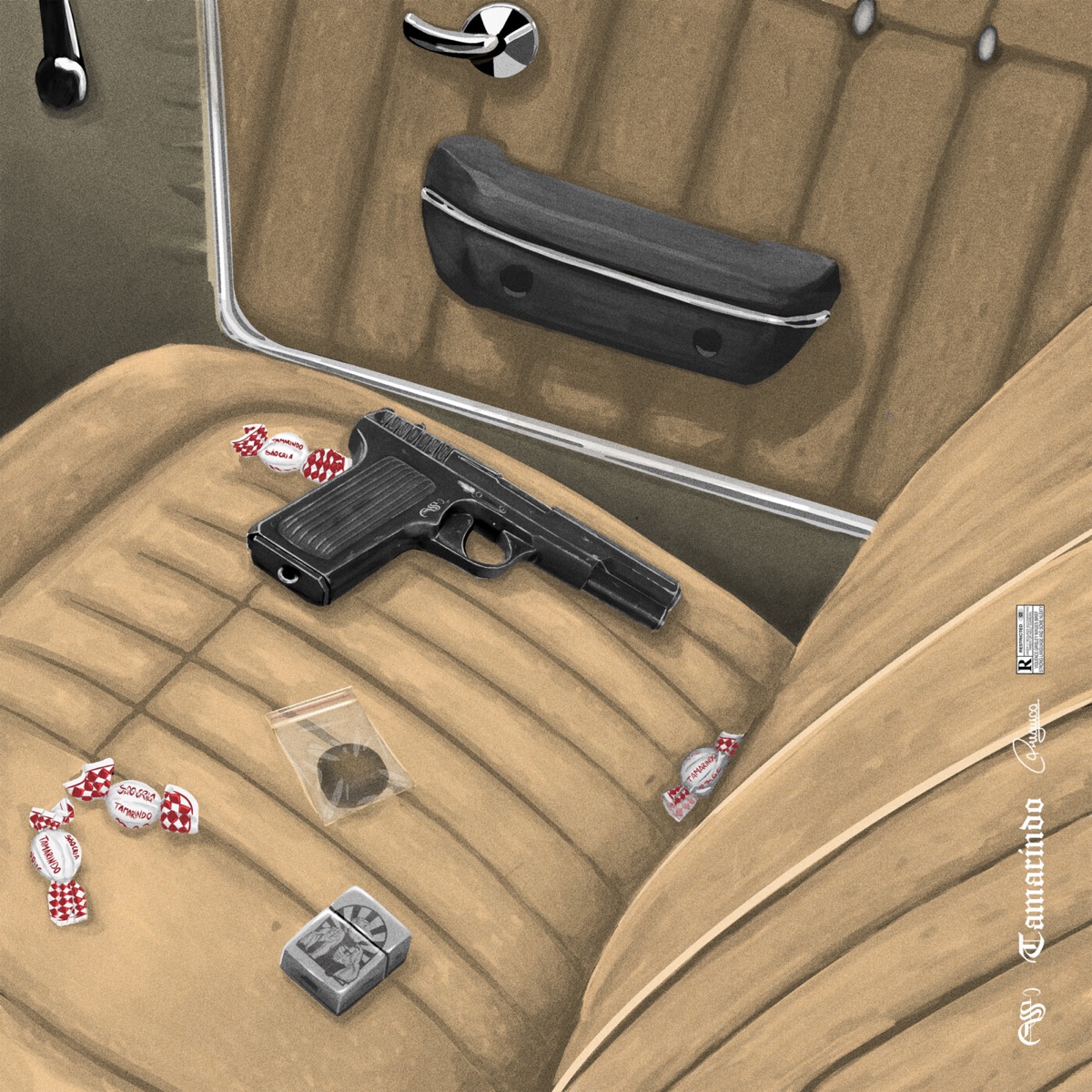 TAMARINDO (feat. l v k s) - Single by São Cria, Clério Louis & Mantena album cover