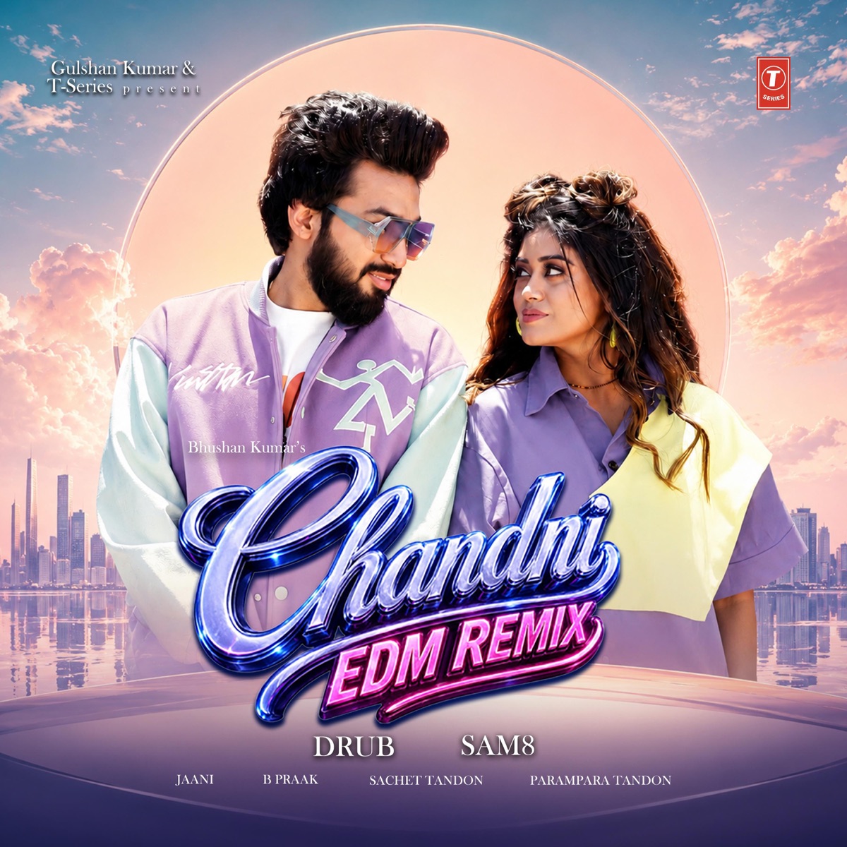 Chandni Edm Remix - Single by Sachet Tandon & Parampara Tandon album cover