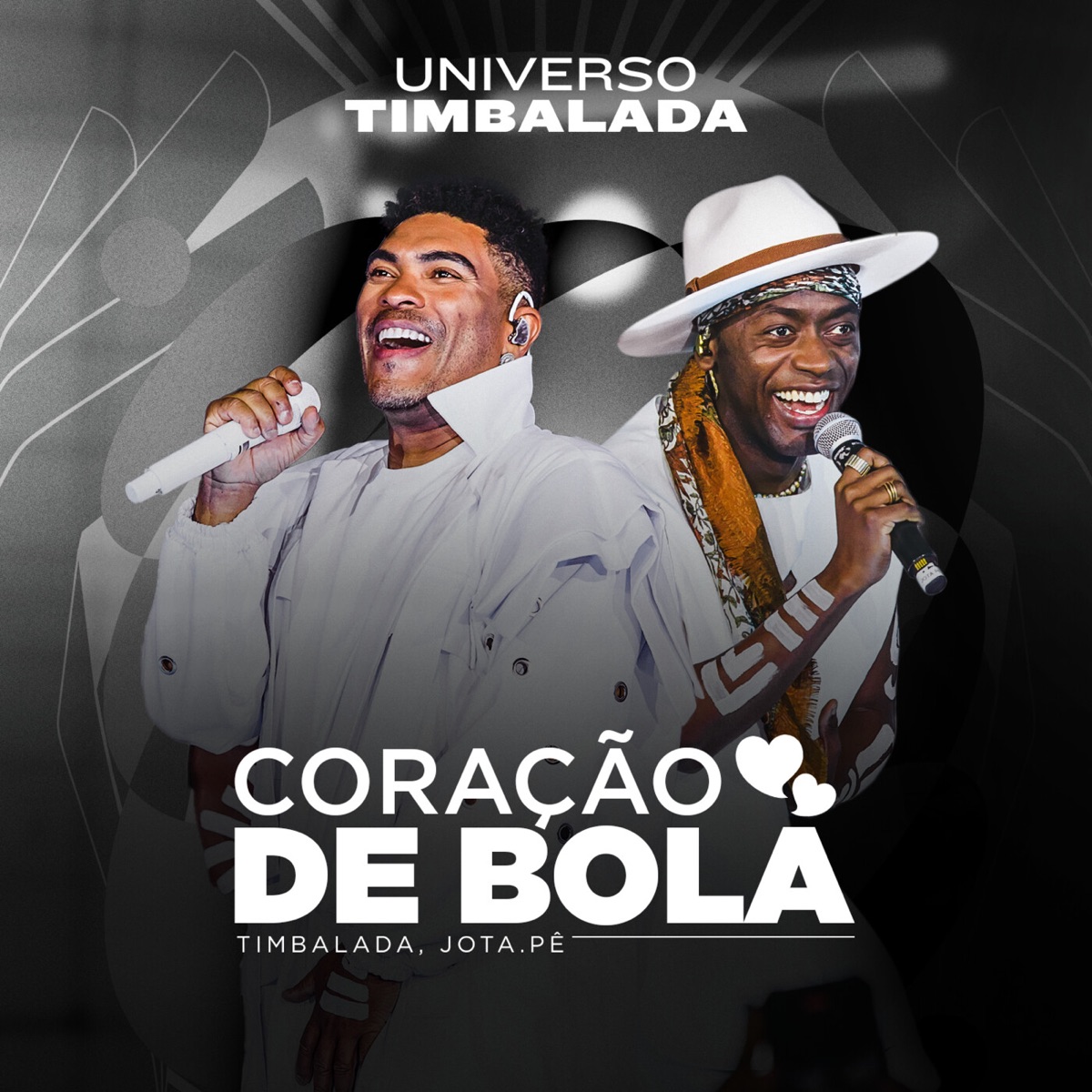 Coração de Bola (Ao Vivo) - Single by Timbalada & Jota.pê album cover