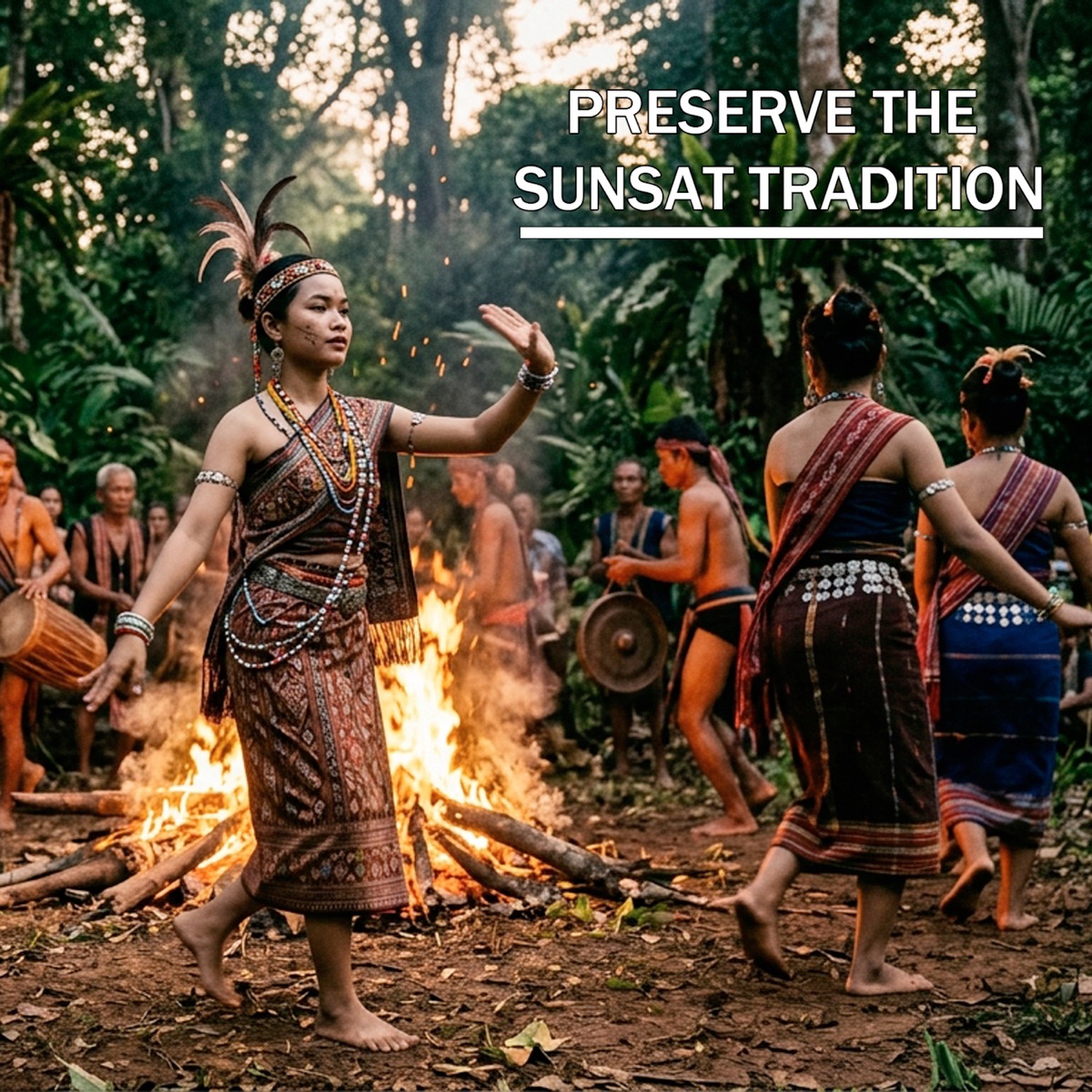 Preserve the Sunsat Tradition - Single by Drk TM album cover
