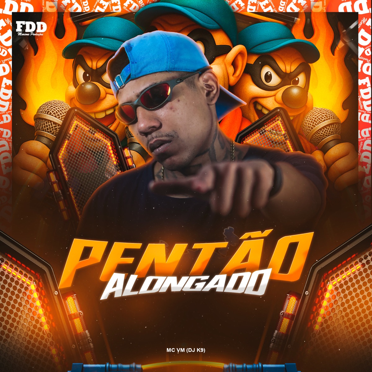 Pentão Alongado - Single by Dj K9 & MC Vm album cover