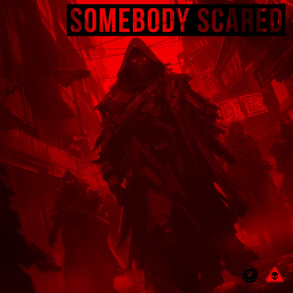Somebody Scared - The Encore (feat. DJ Spanish Fly) - Single by The Scandalous Playaz, Project Pat & Stryfe album cover