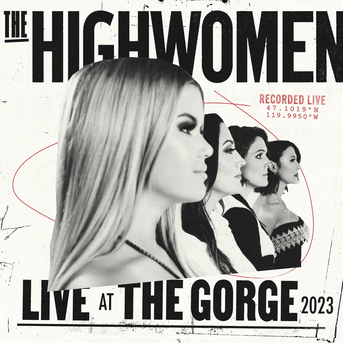 Live at The Gorge 2023 by The Highwomen album cover