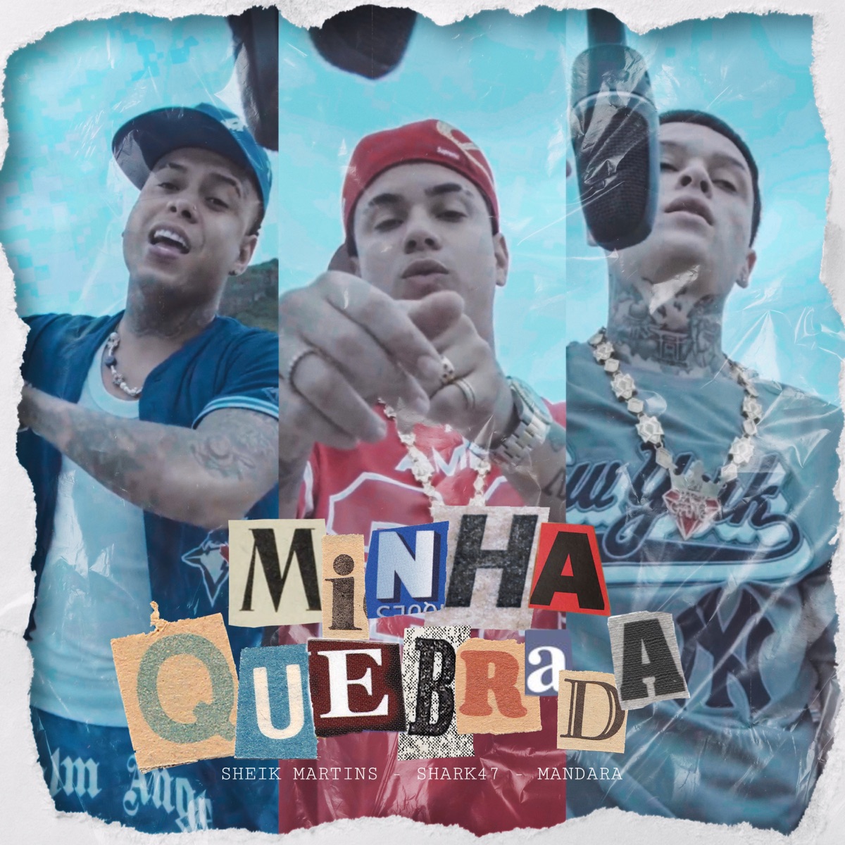 Minha Quebrada (feat. Pietro Zucaratto & Pack Music) - Single by Sheik Martins, Shark47 & Mandara album cover