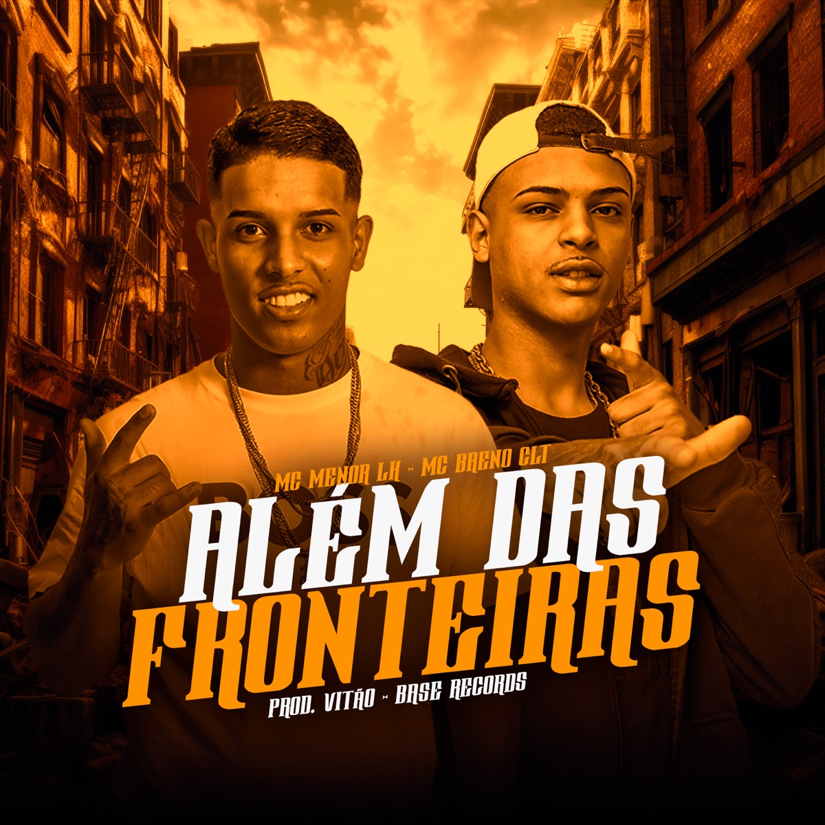Além Das Fronteiras - Single by MC Menor LK, MC BRENO CLT & Prod.Vitão album cover