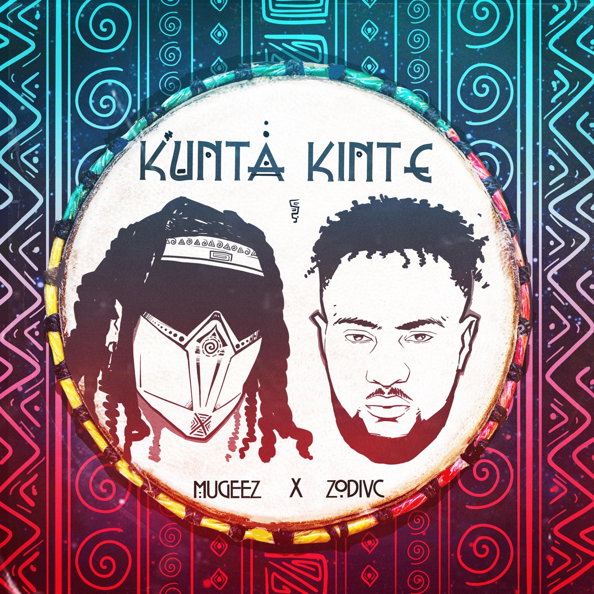 Kunta Kinte - Single by Mugeez & Zodivc album cover