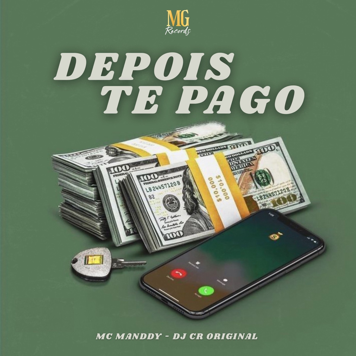 Depois Te Pago - Single by MC Manddy album cover