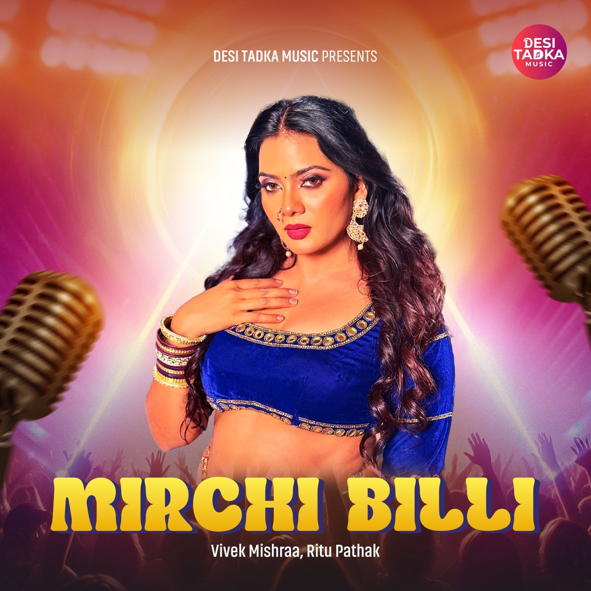 Mirchi Billi - Single by Vivek Mishraa & Ritu Pathak album cover