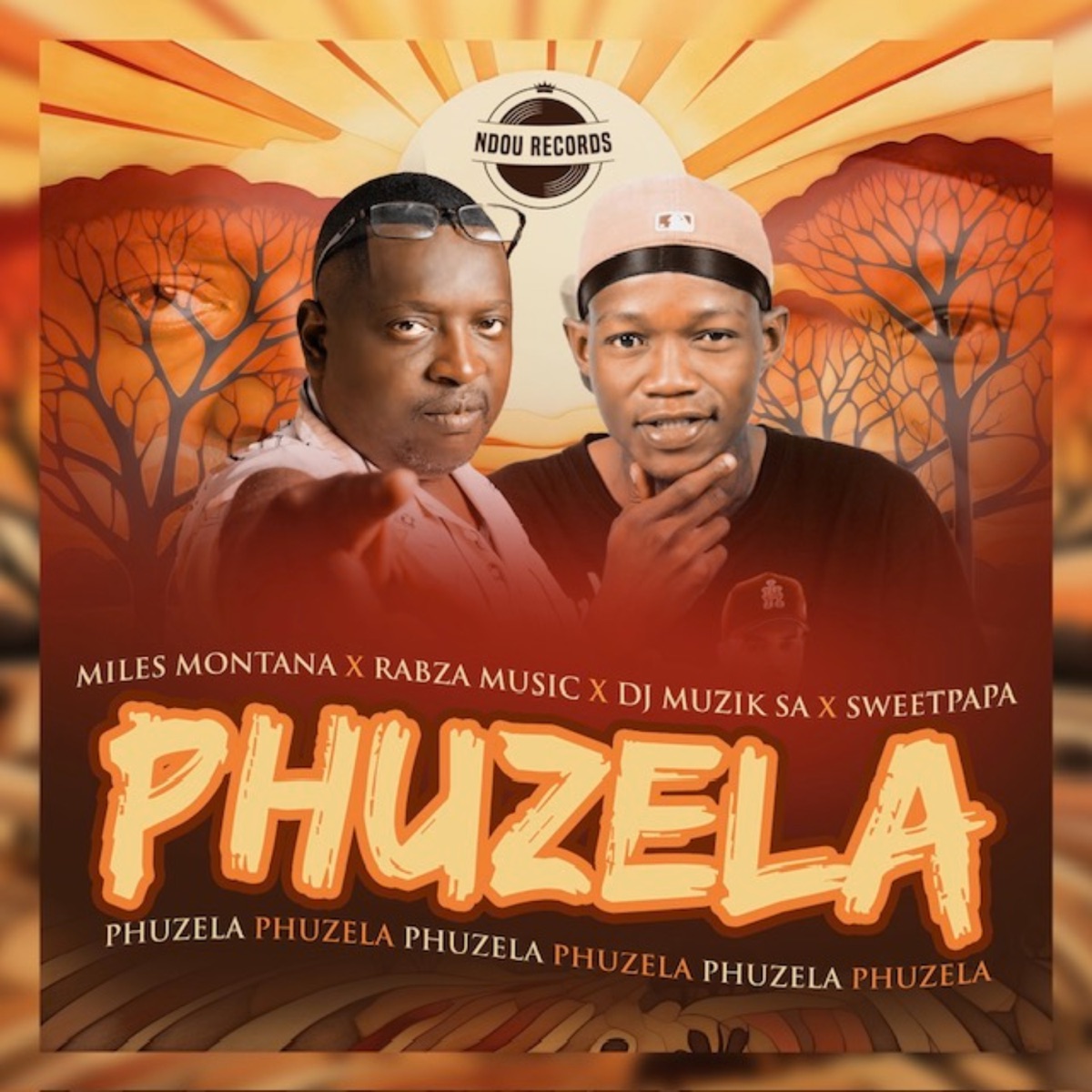Phuzela - Single by Miles Montana, Rabza Music, SWEETPAPA & DJ Muzik Sa album cover