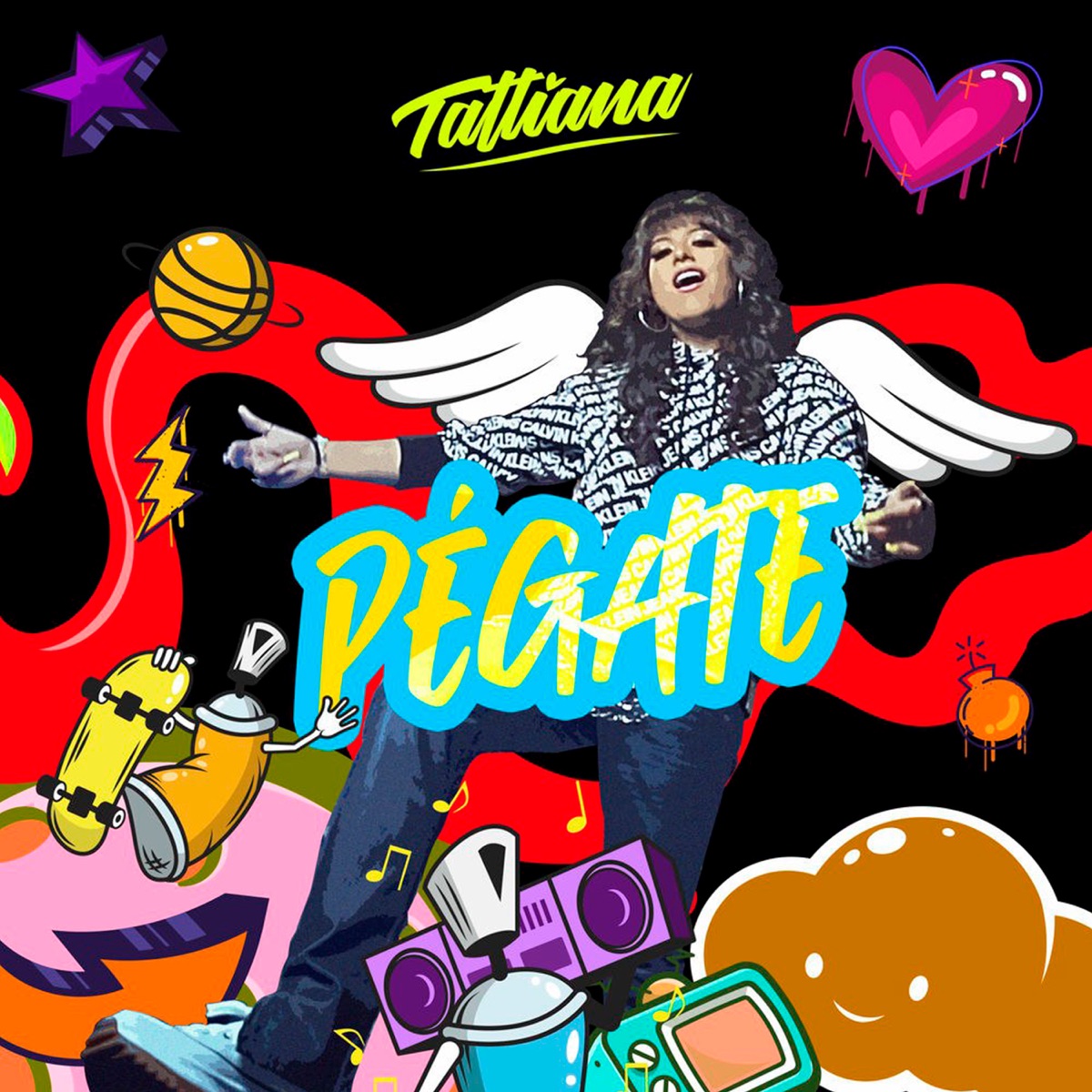 Pégate - Single by Tattiana album cover