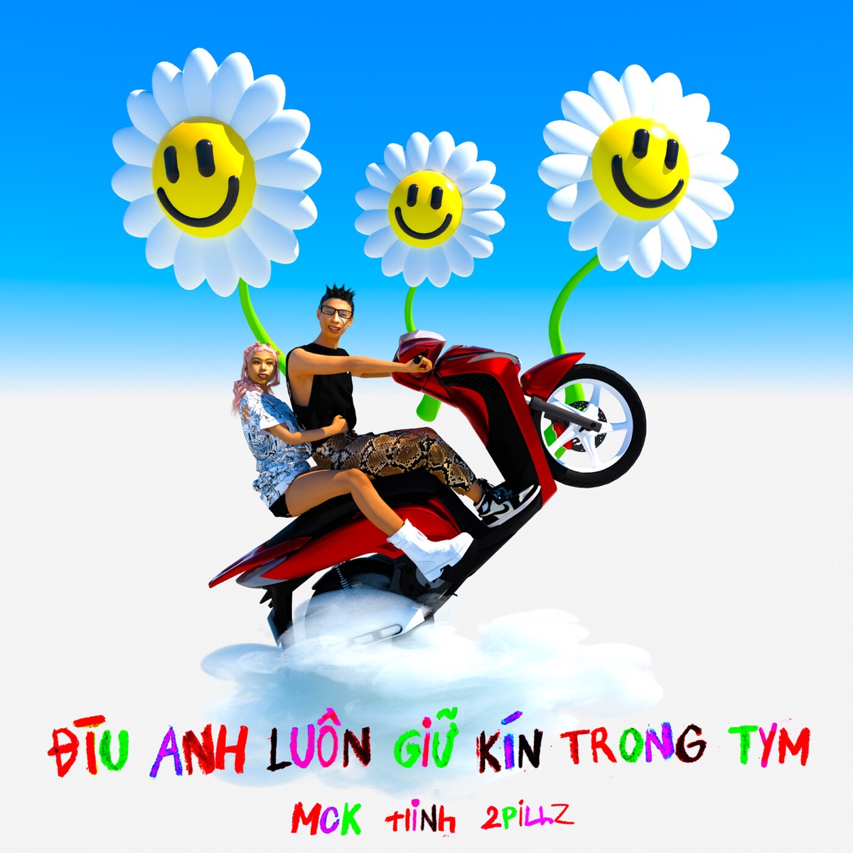 Đìu Anh Luôn Giữ Kín Trong Tym - Single by RPT MCK, tlinh & 2pillz album cover