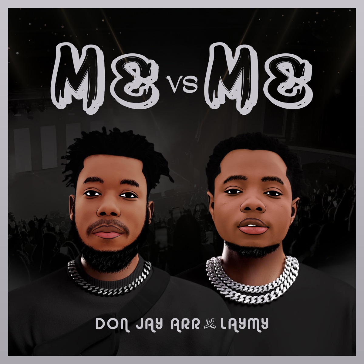 Me Vs Me (feat. Laymy) - Single by Don Jay Arr album cover