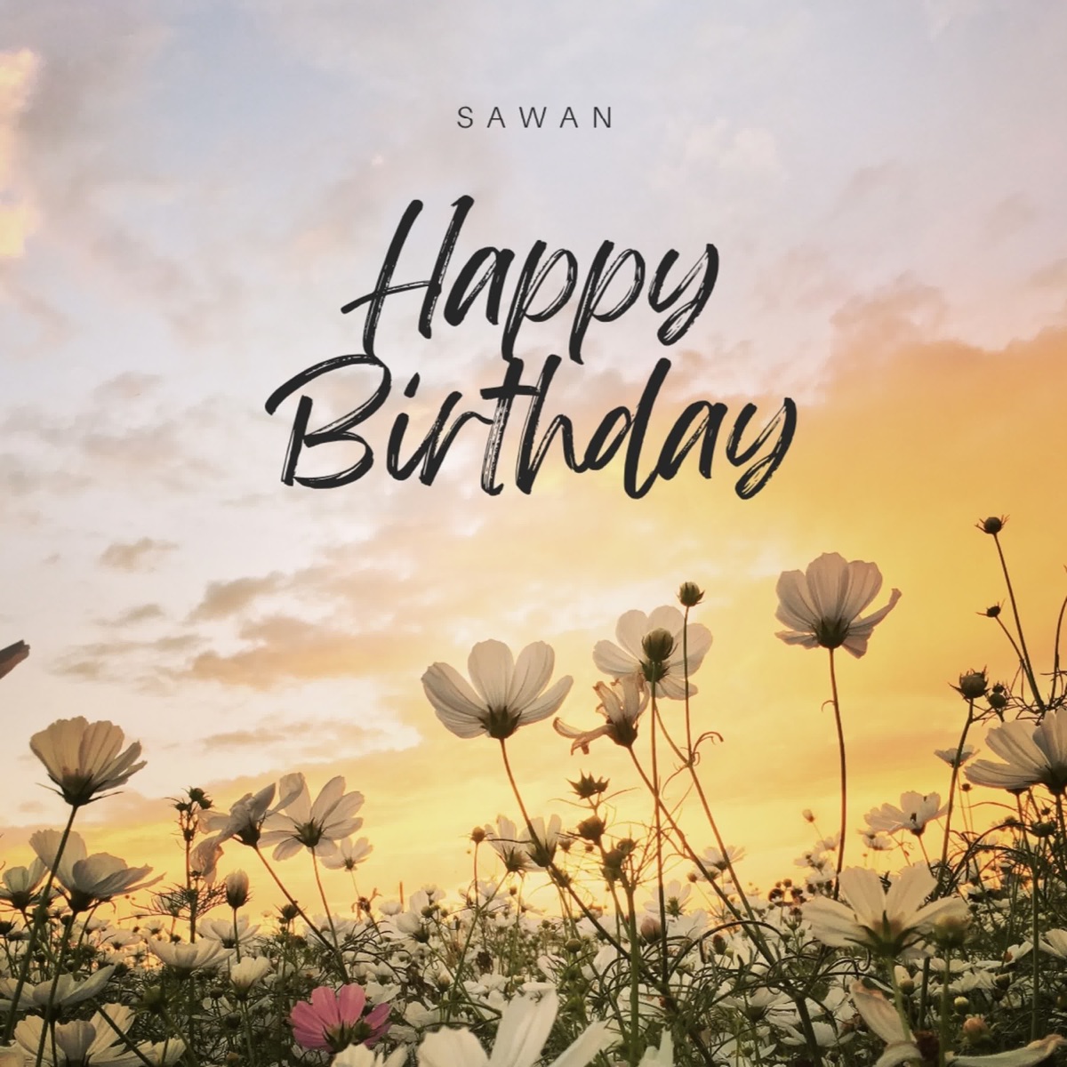 Happy Birthday - Single by Sawan album cover