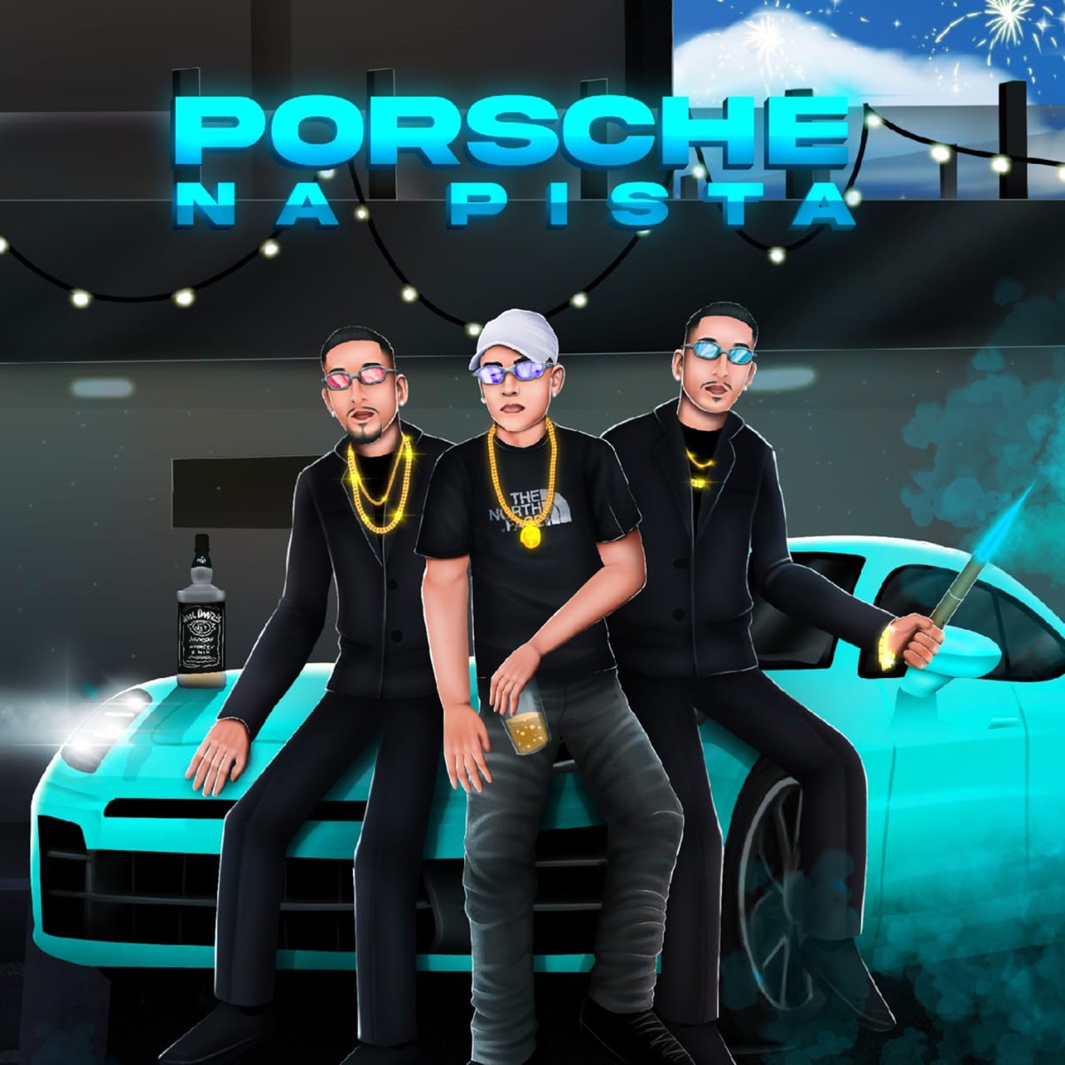 Joga a Porsche na Pista - Single by Os Valentins MC's Oficial & MC JOAOZINHO BRT album cover