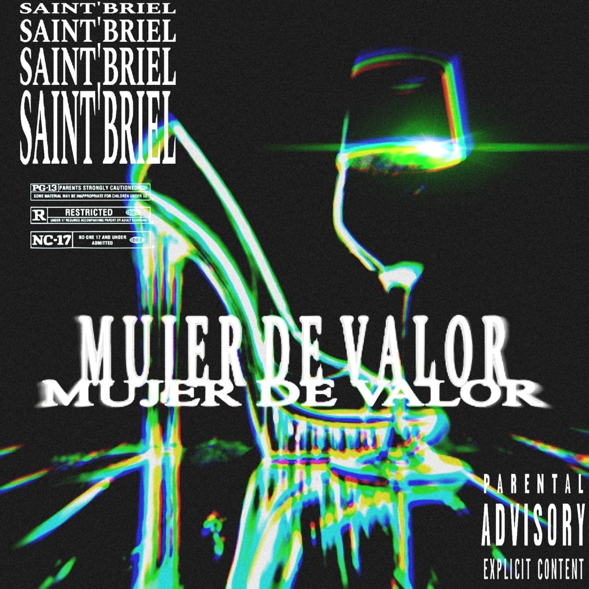MUJER DE VALOR - Single by SAINT'BRIEL album cover