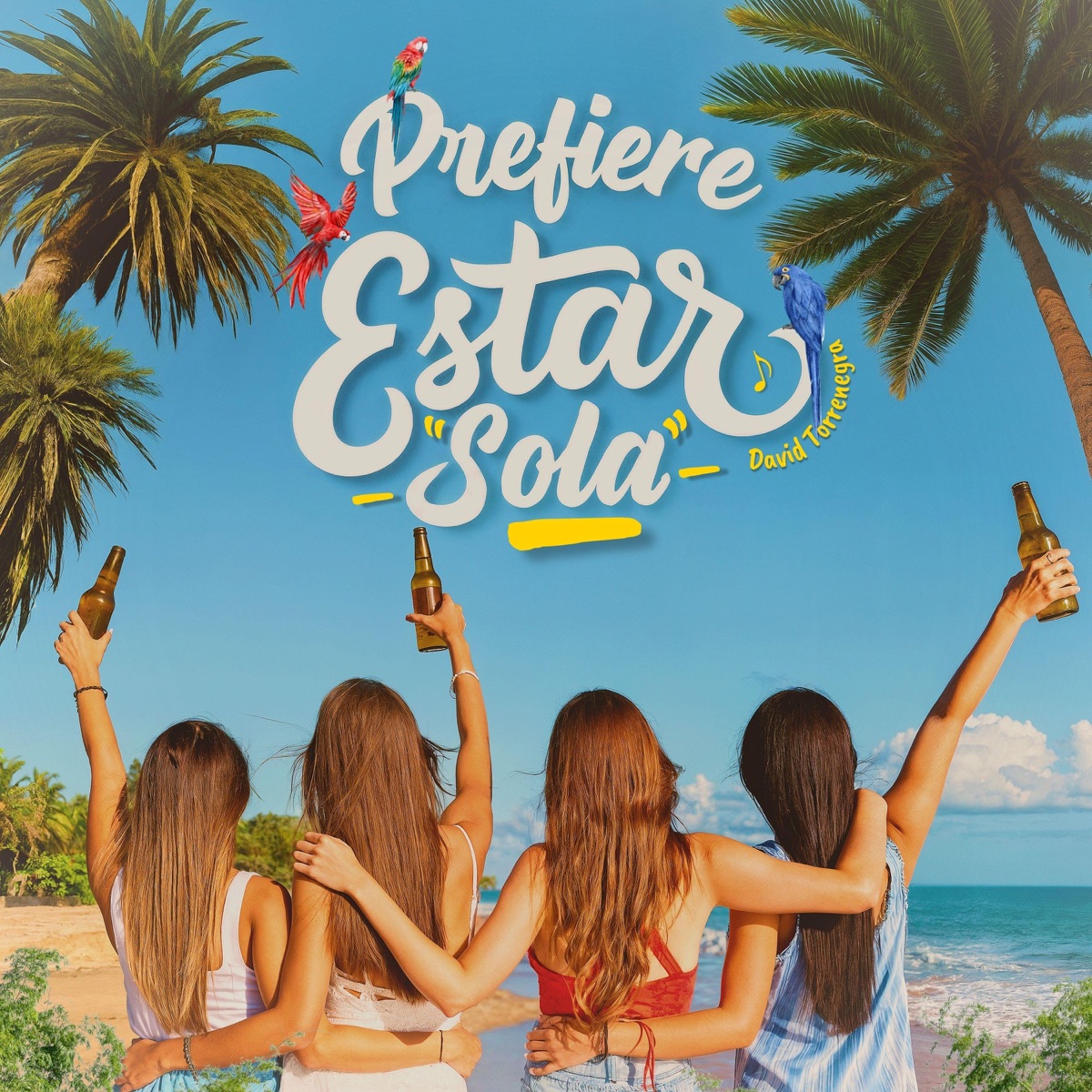 Prefiere estar Sola (feat. Jair Latin, Alldo & Skinny Vince) - Single by David Torrenegra album cover
