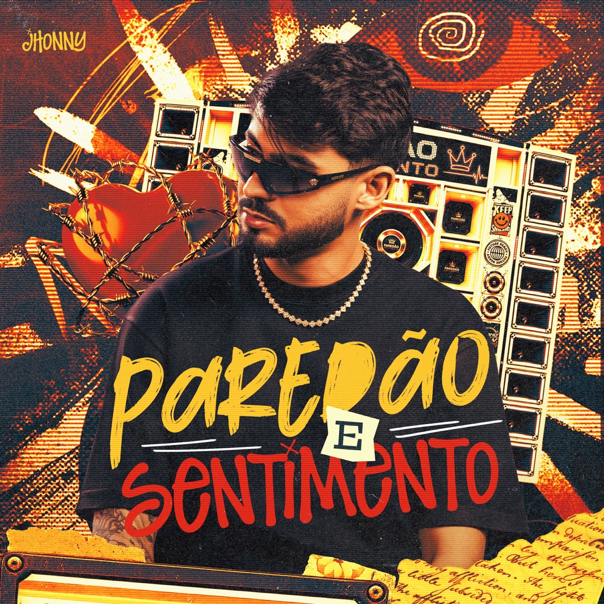 Paredão e Sentimento by Jhony Carvalho album cover