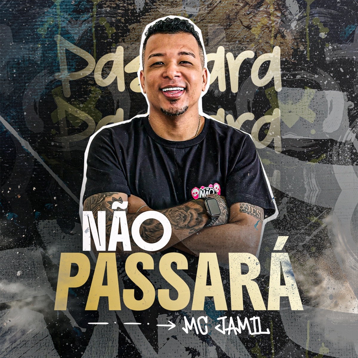 Não passará - Single by MC Jamil album cover