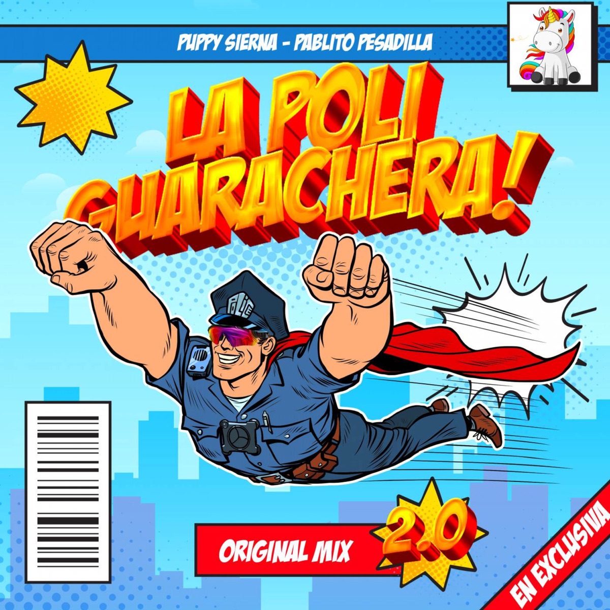 La Poli Guarachera 2.0 - Single by Puppy Sierna & Pablito Pesadilla album cover