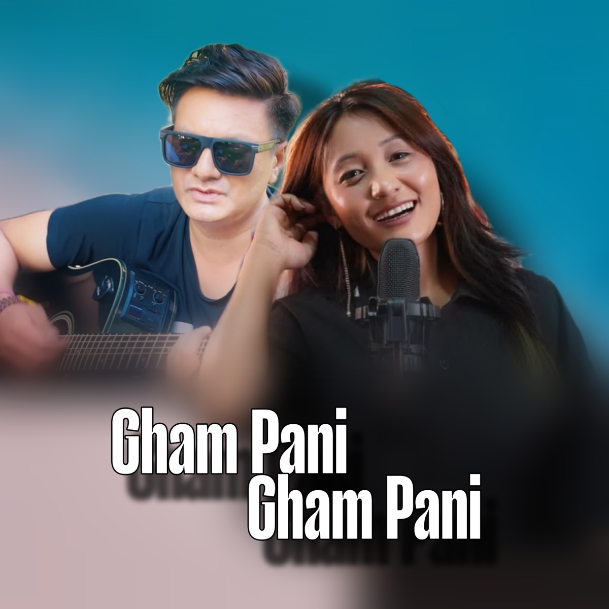 Gham Pani Gham Pani (Freestyle) [feat. Babina Kiratee] - Single by Roshan Baluwa album cover