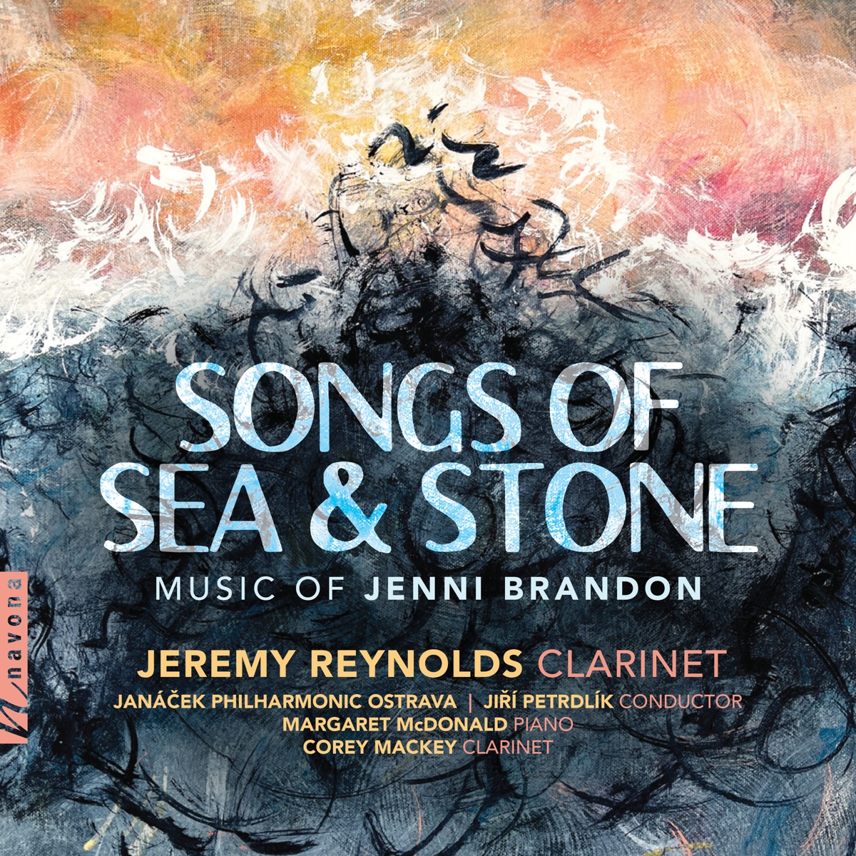 Songs of Sea & Stone: Music of Jenni Brandon by Jeremy Reynolds album cover