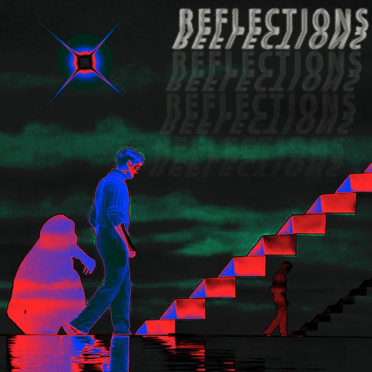 REFLECTIONS - Single by $paceamoeba & Murder Posse album cover