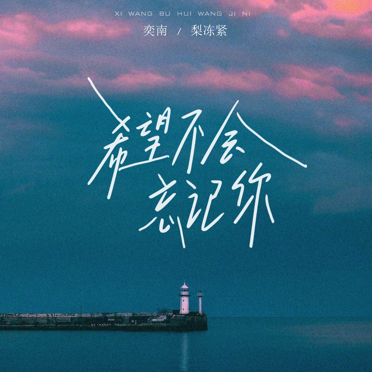 希望不会忘记你 - Single by 奕南 & Pear freezes tightly album cover