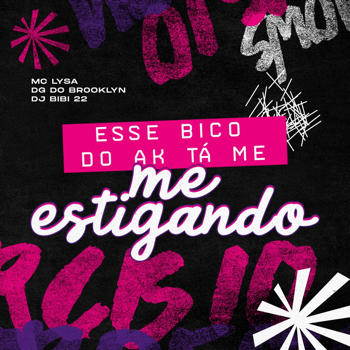 Esse Bico do Ak, Tá Me Estigando - Single by Mc Lysa, DJ Bibi 22 & DJ do Brooklyn album cover