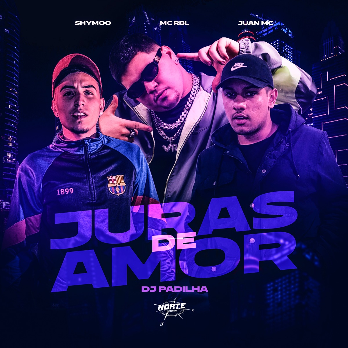 Juras de Amor - Single by SHYMOO, Juan Mc, DJ PADILHA & MC RBL album cover