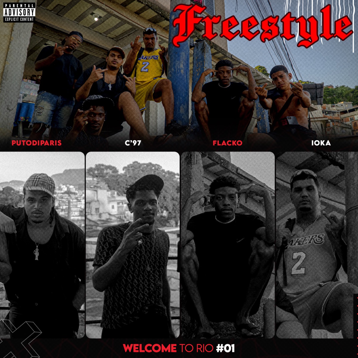 Welcome To Rio #01 - Freestyle - Single by C'97, Flacko, IOKA & Putodiparis album cover