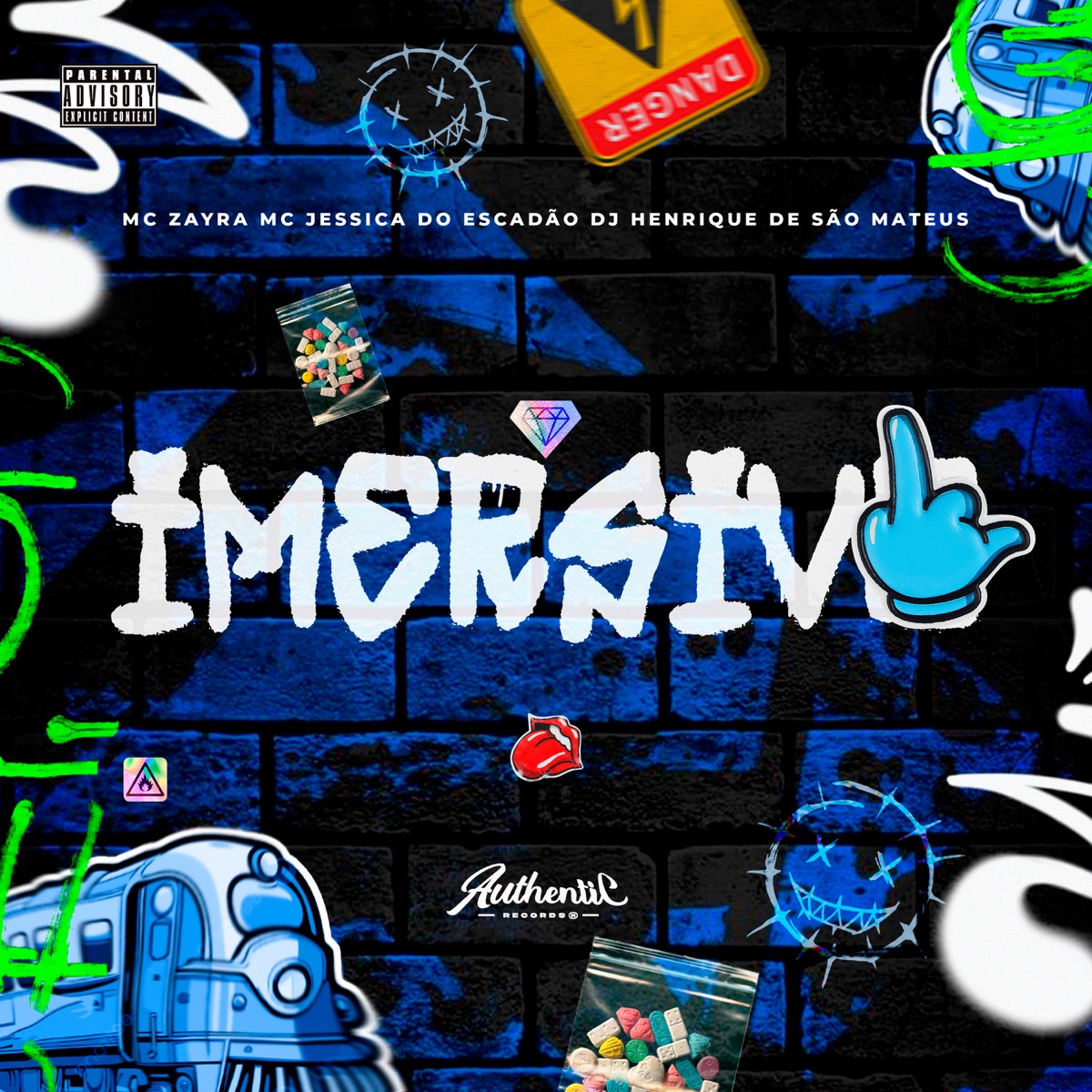 Imersivo (feat. Mc Jessica do escadão) - Single by Dj Henrique De São Mateus & MC ZAYRA album cover