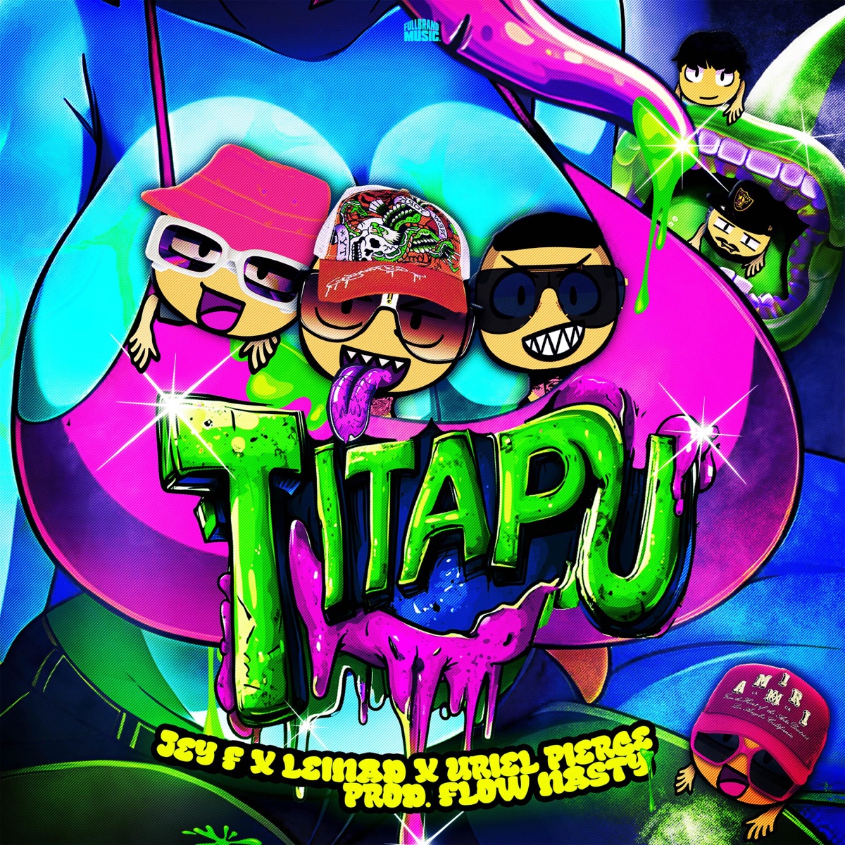 TITAPU (feat. leinvd & Sismous) - Single by Flow Nasty, Jey F & Uriel Pierce album cover