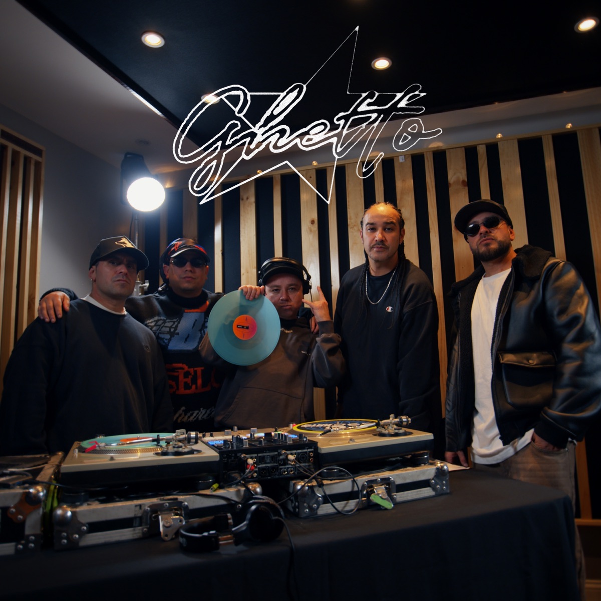GHETTO - Single by ESTÉREO FAM, Movimiento Original, MC Piri & Semillah Skillz album cover