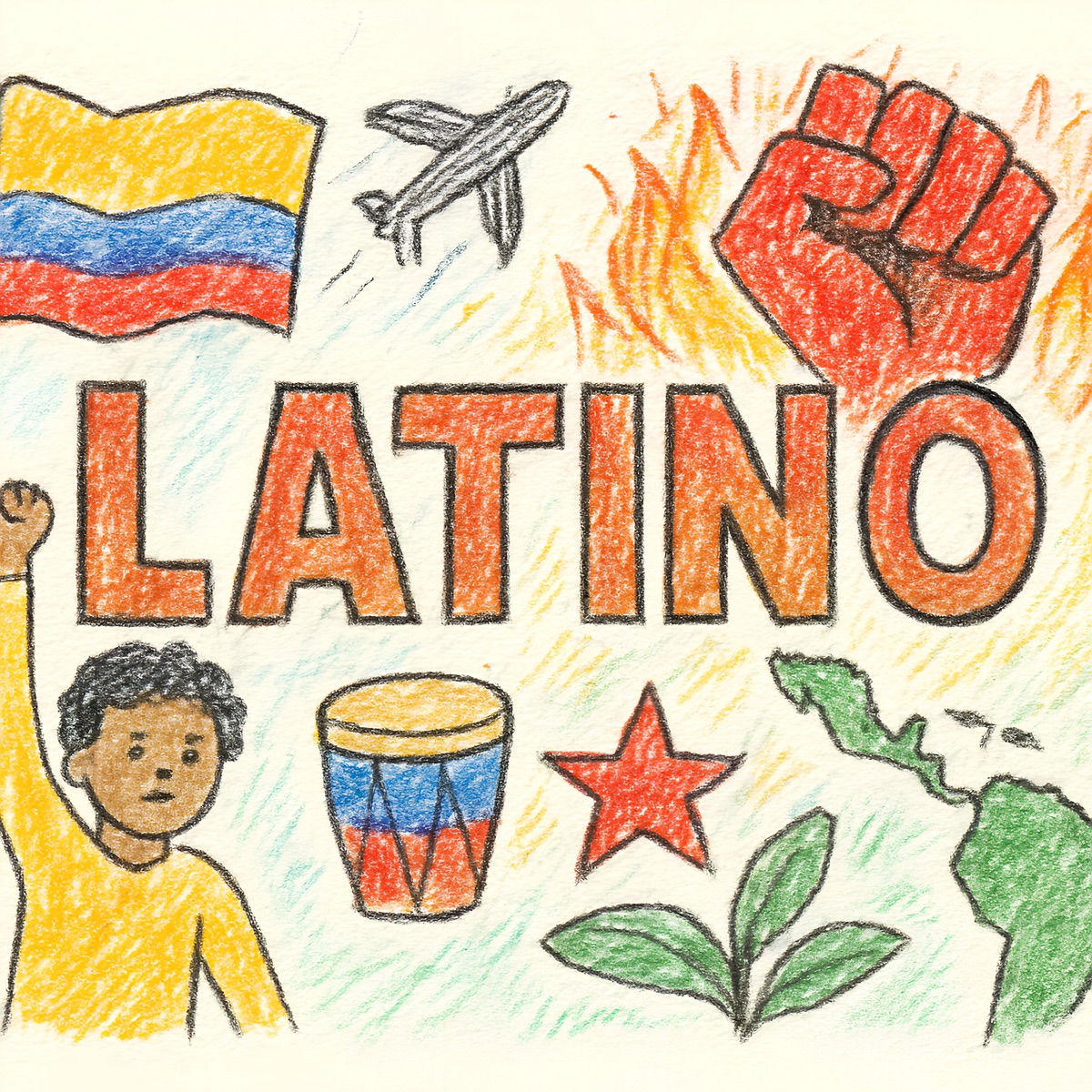 Latino (feat. Chili π) - Single by CHUCHO ROCKS album cover