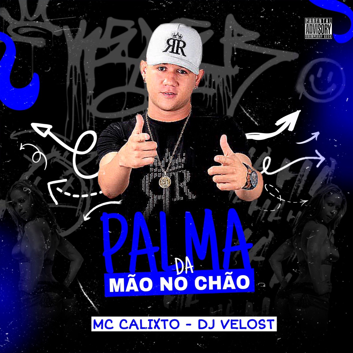 Palma da Mão no Chão (feat. Dj Velost) - Single by Mc Calixto album cover
