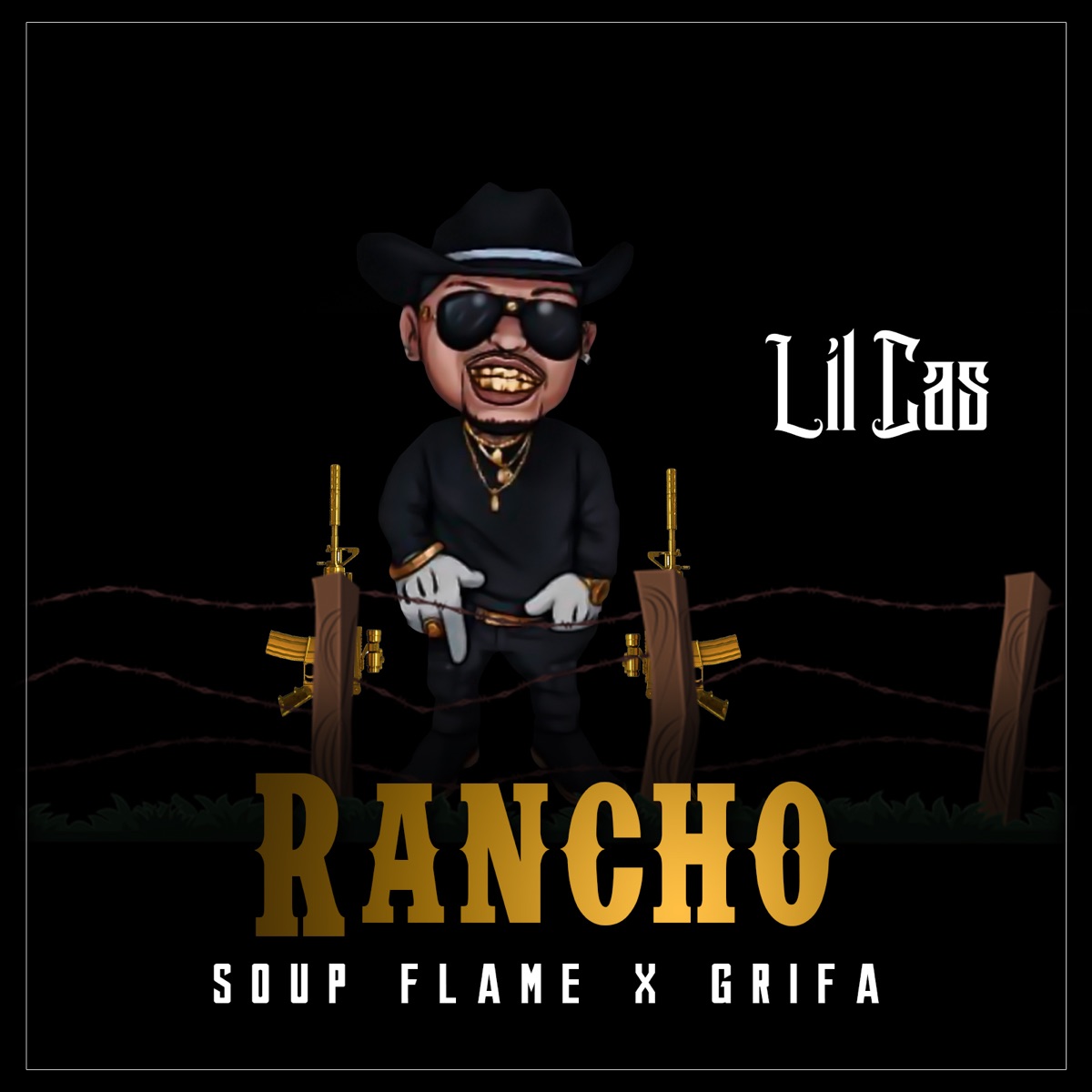 Rancho - Single by Lil Cas, Soup Flame & Grifa album cover