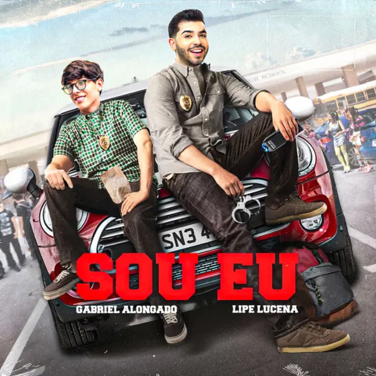 Sou Eu - Single by Gabriel Alongado & Lipe Lucena album cover