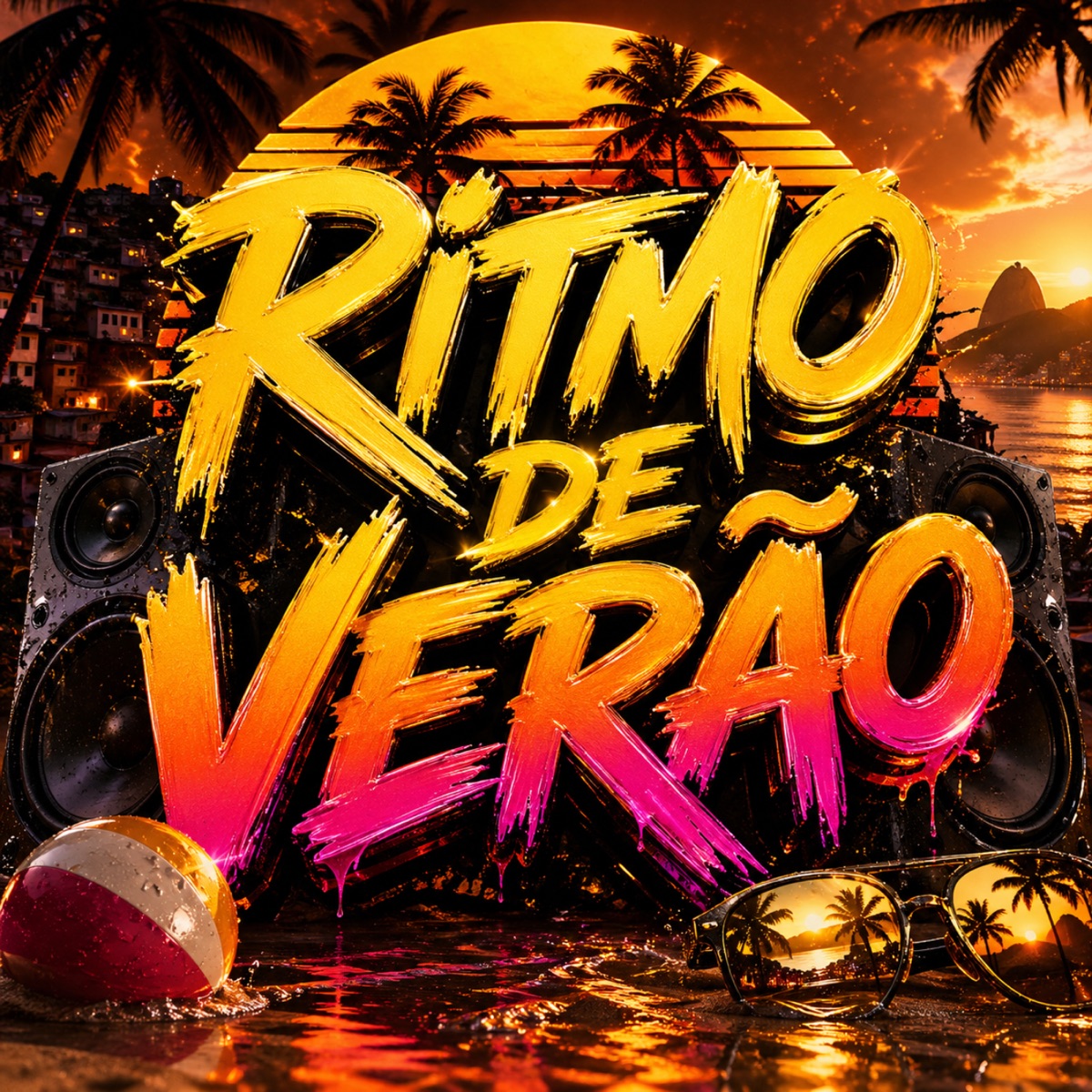RITMO DE VERÃO (feat. Mc Flavinha & Mc Kerlin) - Single by DJ MARCKIIN album cover