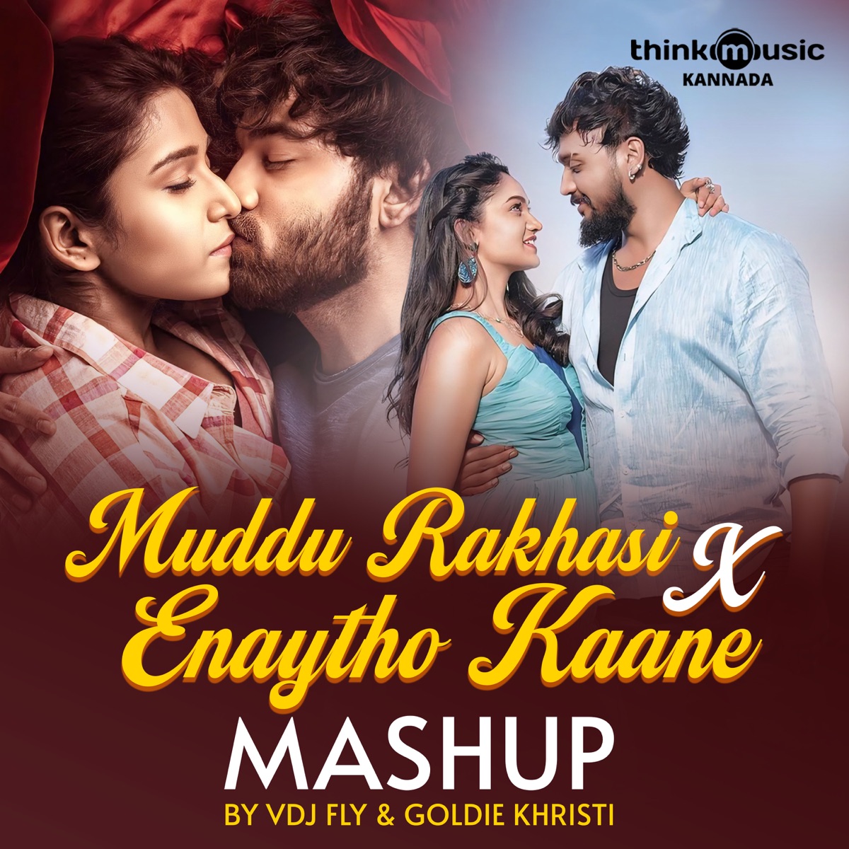 Muddu Rakshasi X Enaytho Kaane (Mashup) - Single by Vijay Prakash, Harshika Devanath, Yazin Nizar & Anuradha Bhat album cover