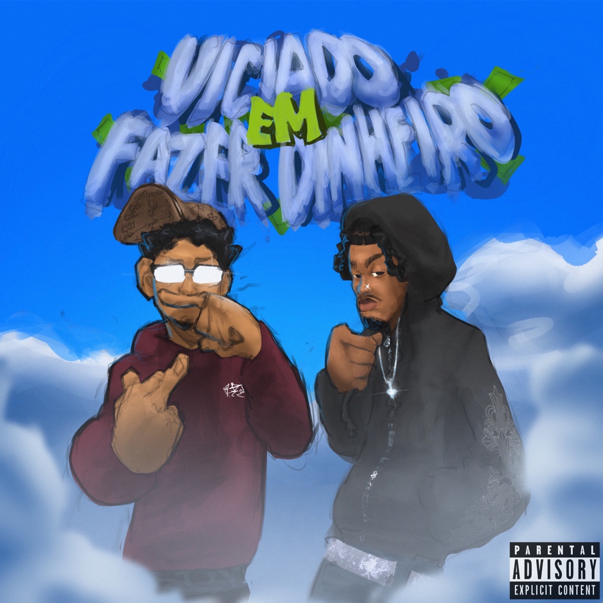 Viciado em fazer dinheiro - Single by bJayy & Og DaNorte album cover