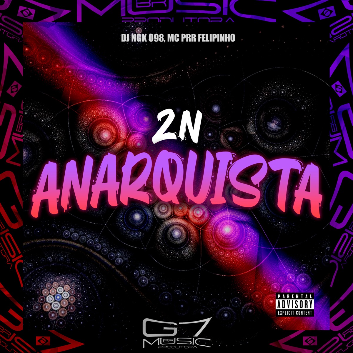 Zn Anarquista - Single by DJ NGK 098 & MC PRR FELIPINHO album cover