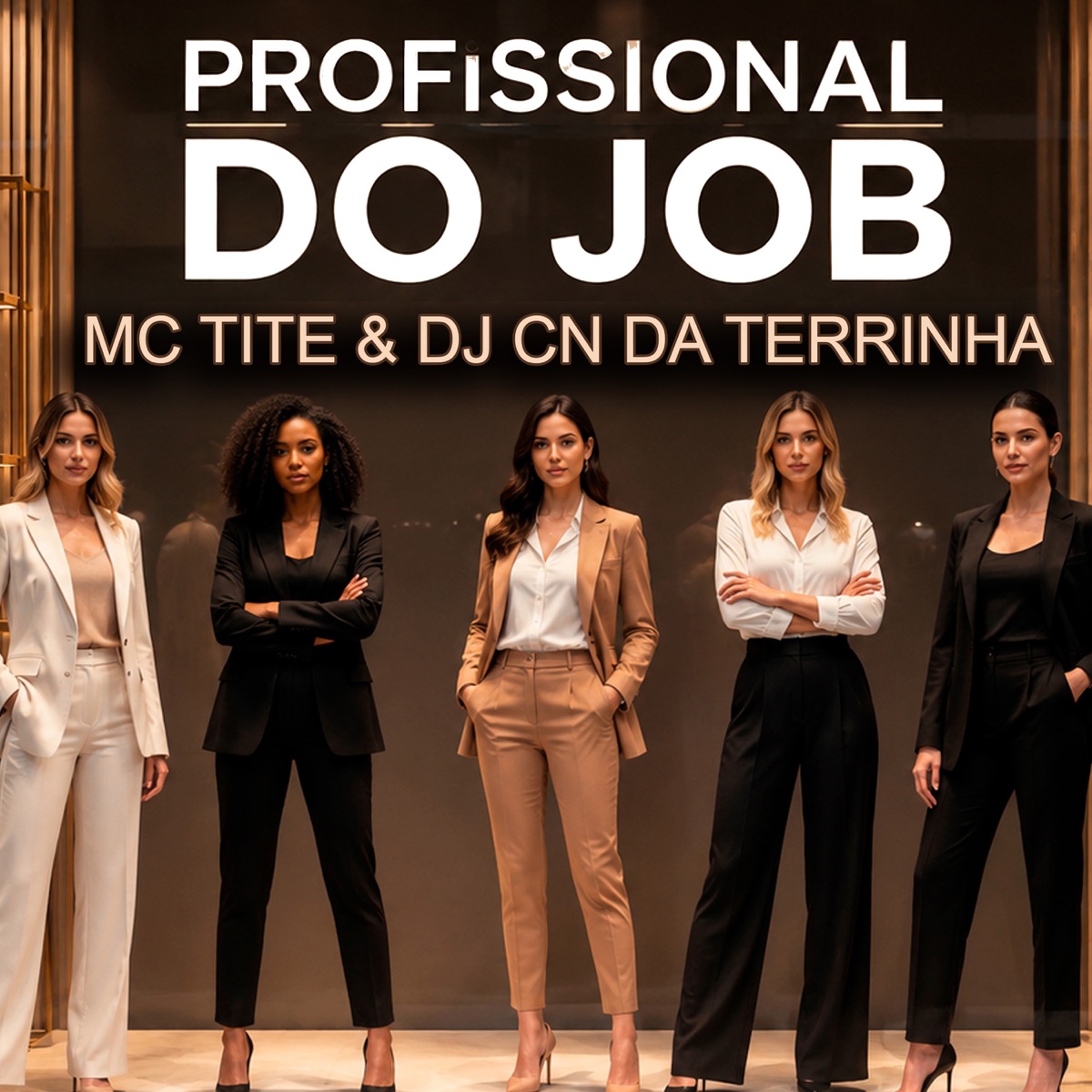 PROFISSIONAL DO JOB - Single by Mc Tite & DJ CN da Terrinha album cover