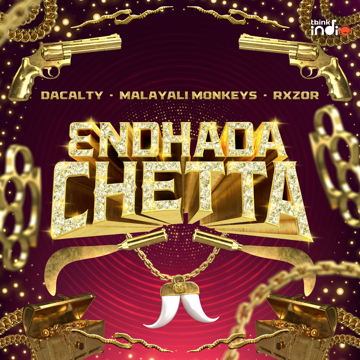 Endhada Chetta (From "Think Indie") - Single by Dacalty, Malayali Monkeys & RXZOR album cover