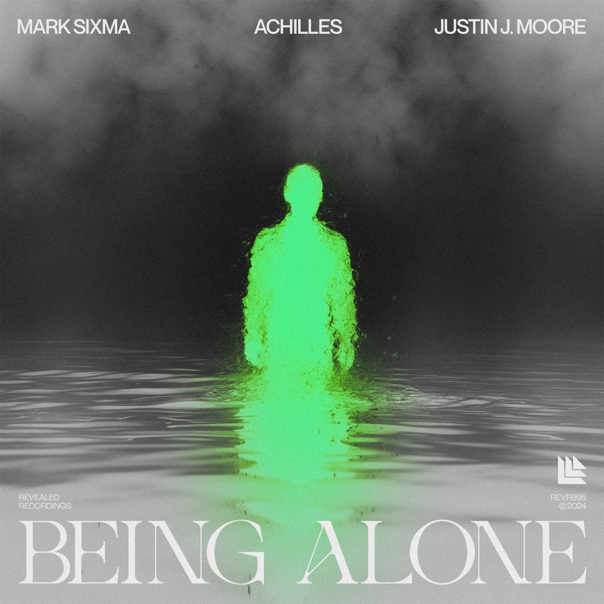 Being Alone - Single by Mark Sixma, Achilles & Justin J. Moore album cover