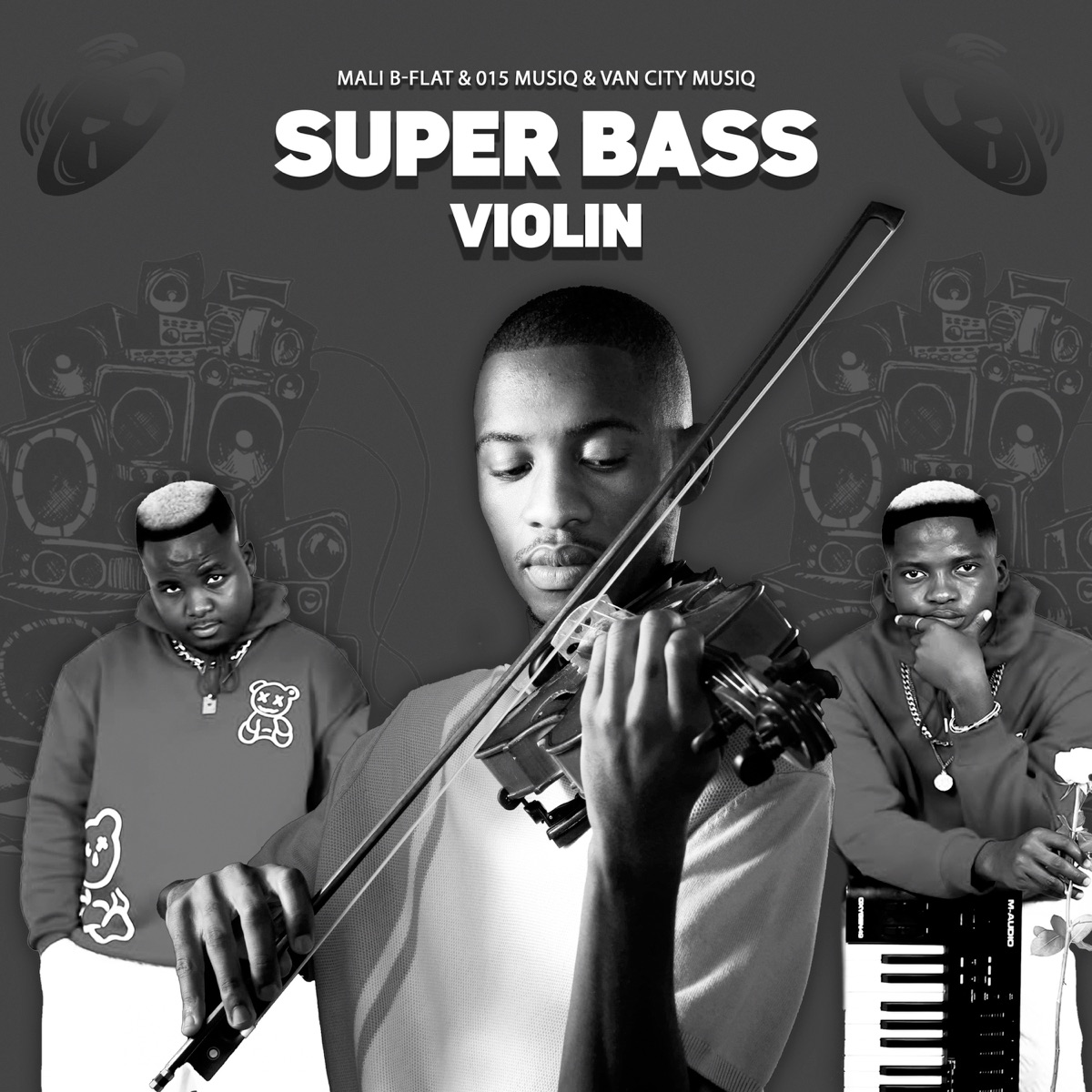 Super Bass Violin - Single by Mali B-flat & 015 MusiQ & Van City MusiQ album cover